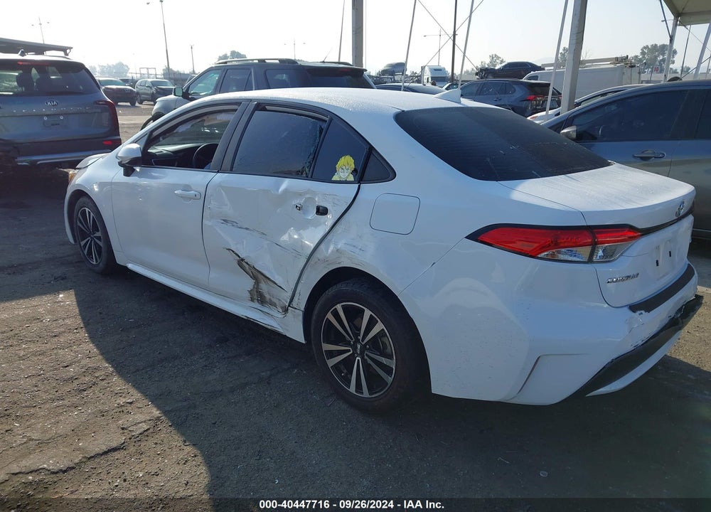 2021 TOYOTA COROLLA LE VIN: 5YFEPMAE6MP174041