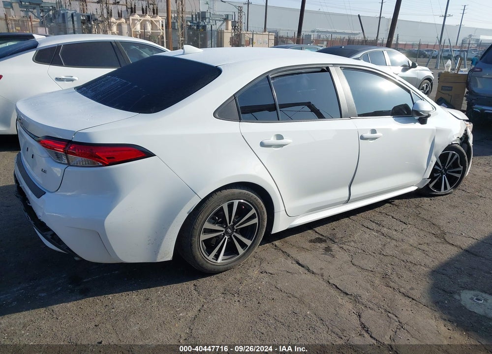 2021 TOYOTA COROLLA LE VIN: 5YFEPMAE6MP174041