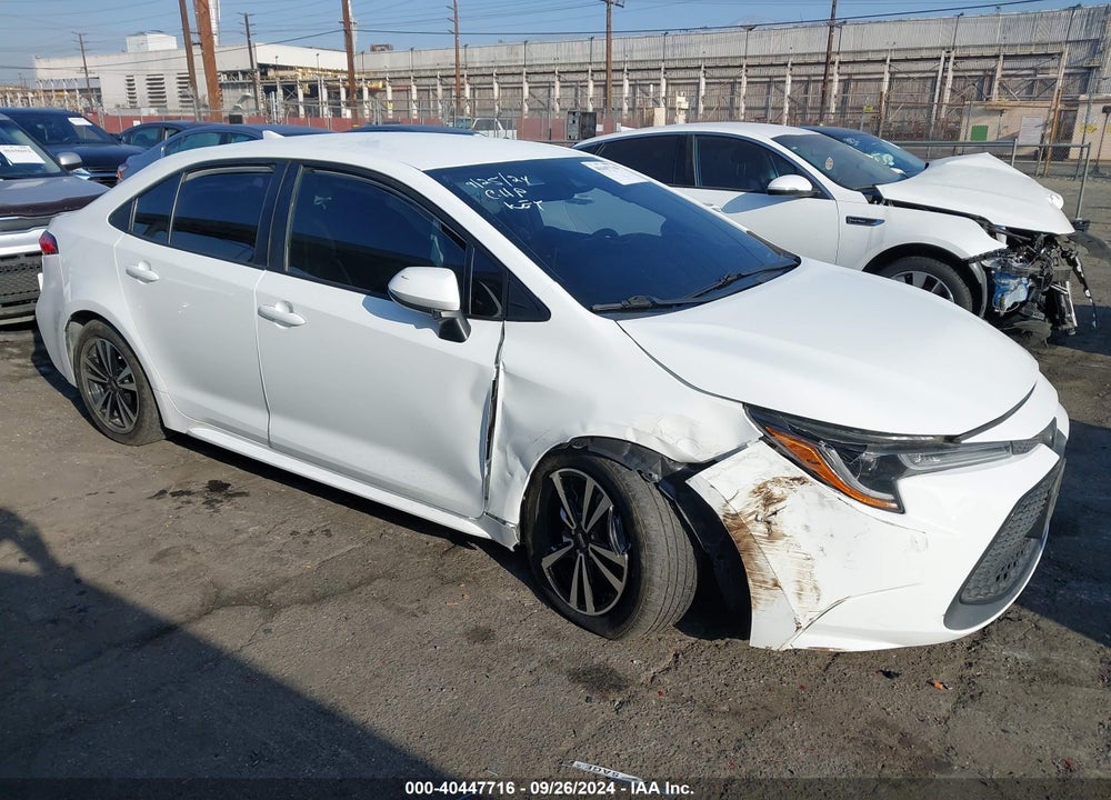 2021 TOYOTA COROLLA LE VIN: 5YFEPMAE6MP174041