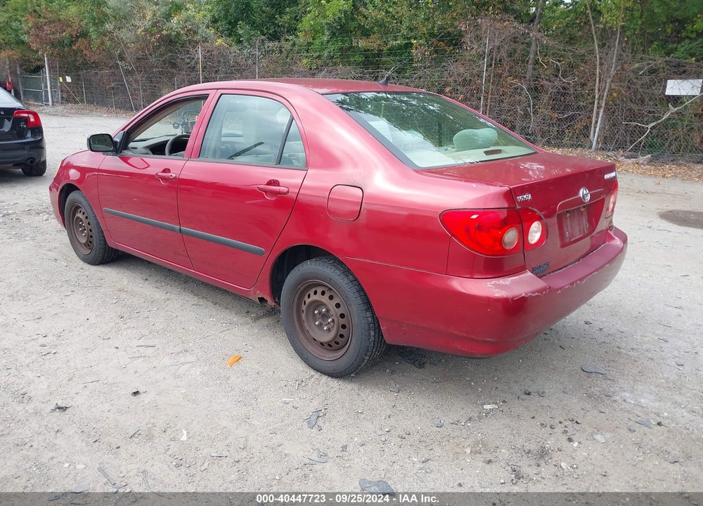 2007 TOYOTA COROLLA CE VIN: JTDBR32E270120238