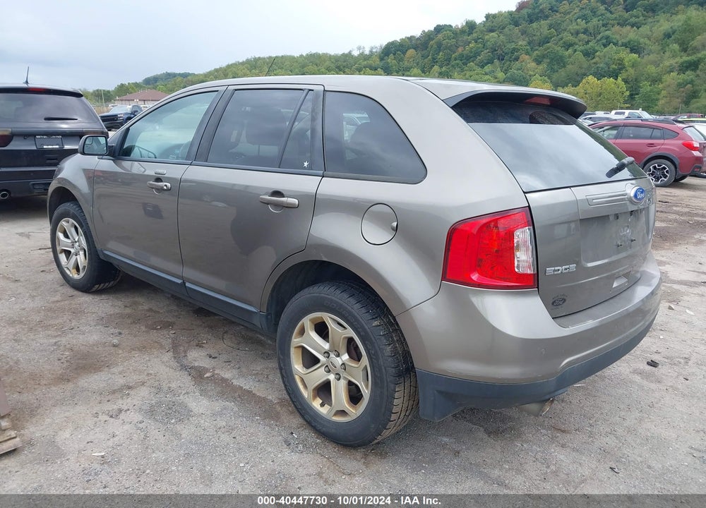 2012 FORD EDGE SEL VIN: 2FMDK4JC6CBA66434