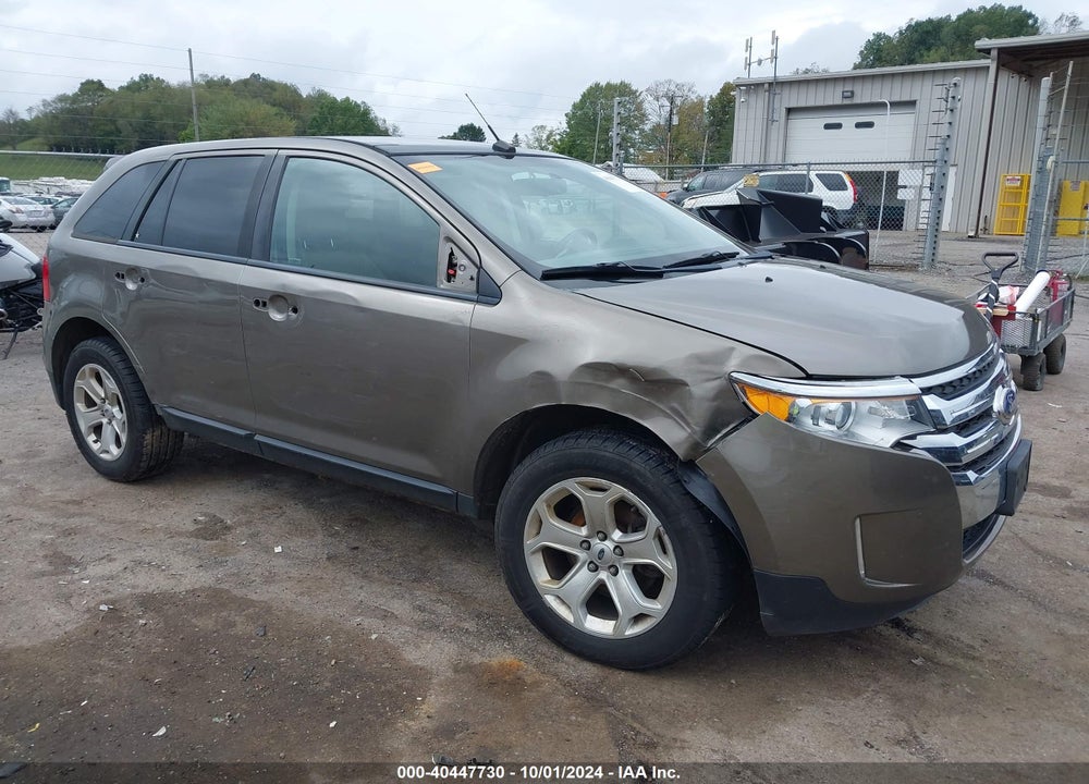 2012 FORD EDGE SEL VIN: 2FMDK4JC6CBA66434