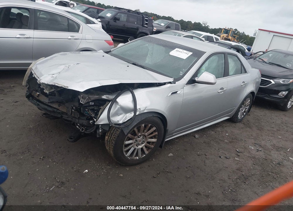 2012 CADILLAC CTS STANDARD VIN: 1G6DC5E56C0100945