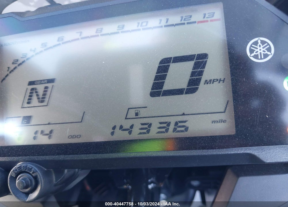 2023 YAMAHA YZFR3 A VIN: MH3RH18Y5PK009759