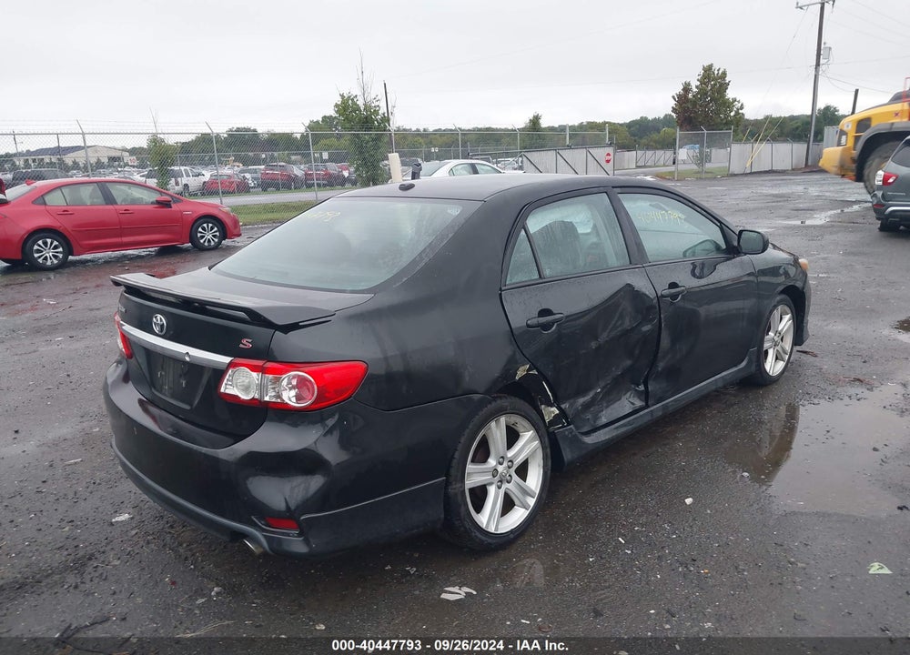 2013 TOYOTA COROLLA S VIN: 2T1BU4EE3DC069866