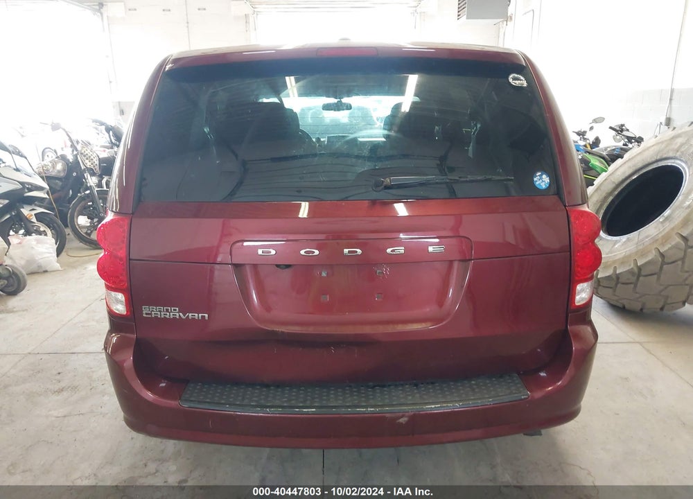 2017 DODGE GRAND CARAVAN SE PLUS VIN: 2C4RDGBG2HR601779