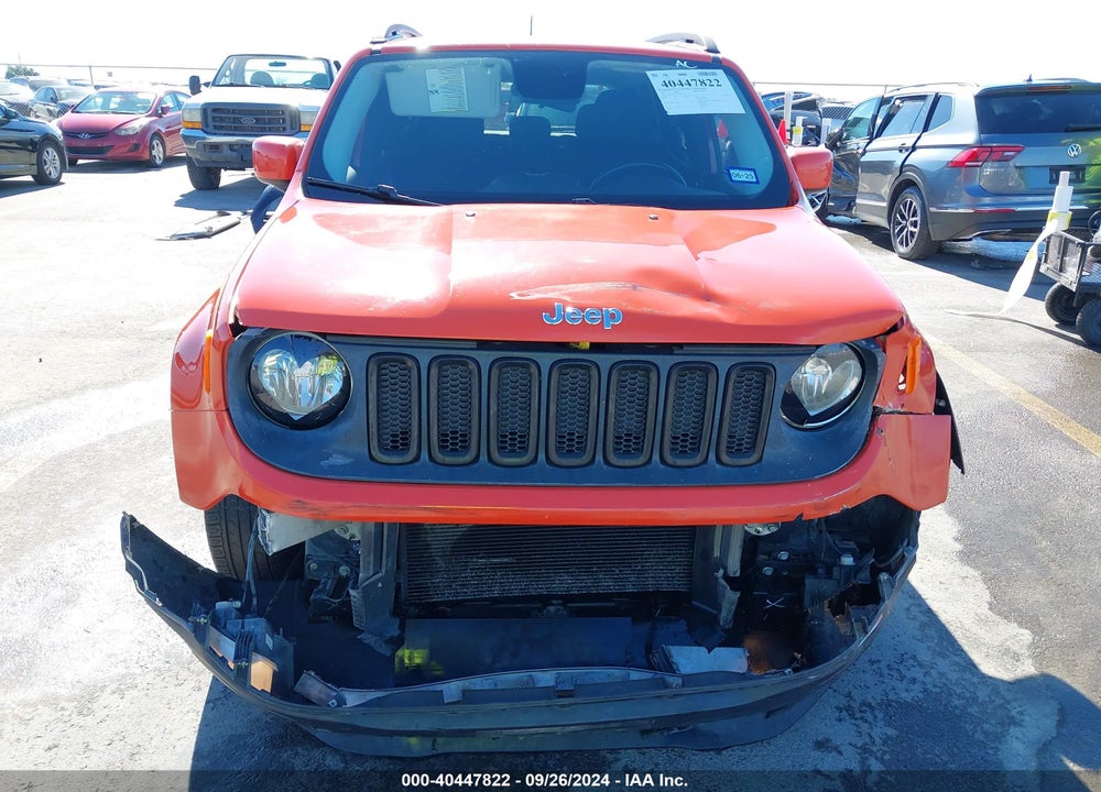 2016 JEEP RENEGADE LATITUDE VIN: ZACCJABT1GPC46759