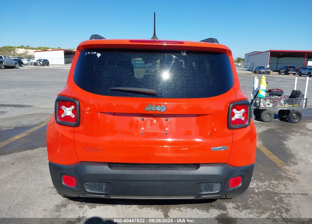 2016 JEEP RENEGADE LATITUDE VIN: ZACCJABT1GPC46759