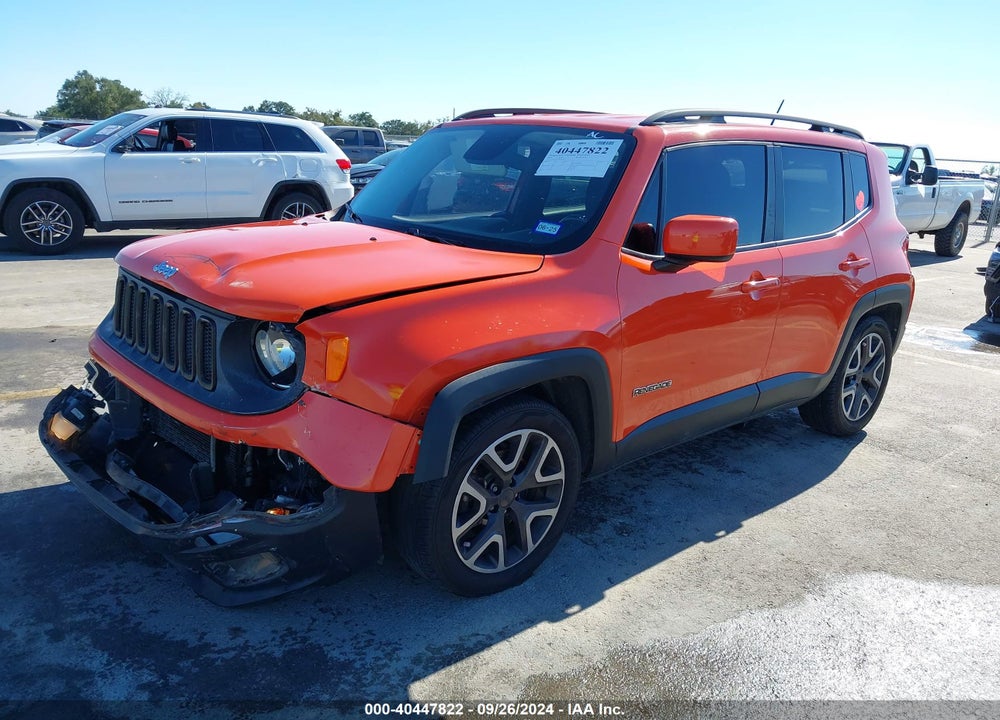 2016 JEEP RENEGADE LATITUDE VIN: ZACCJABT1GPC46759