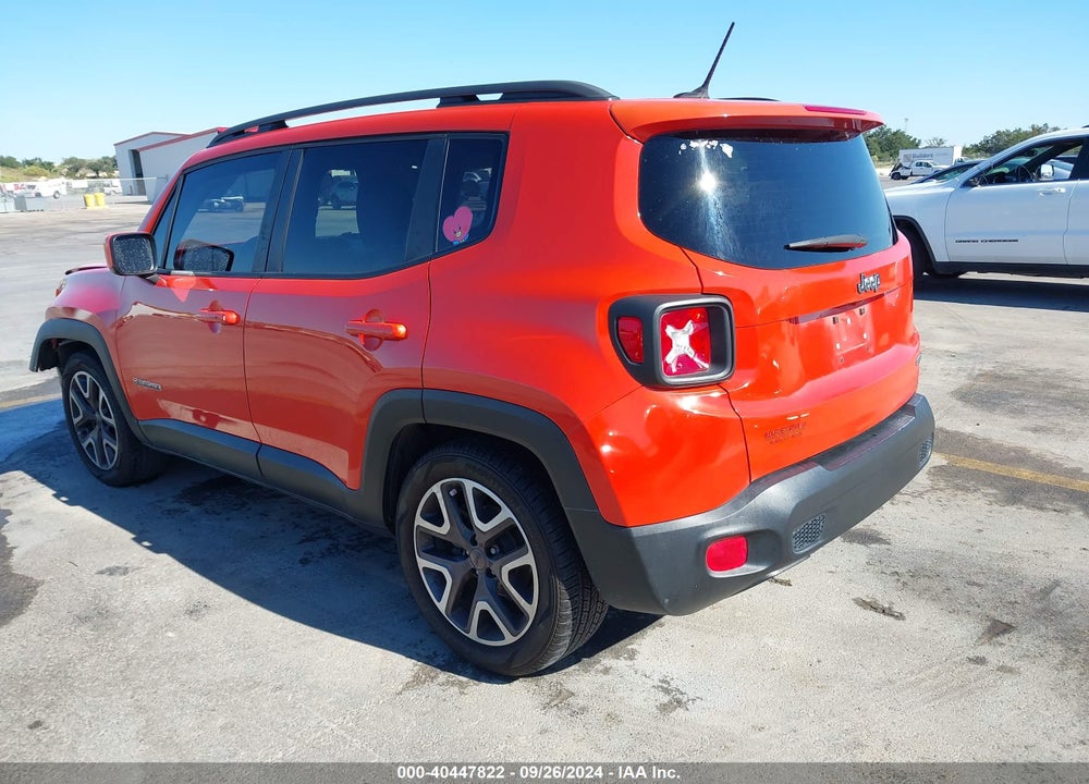 2016 JEEP RENEGADE LATITUDE VIN: ZACCJABT1GPC46759