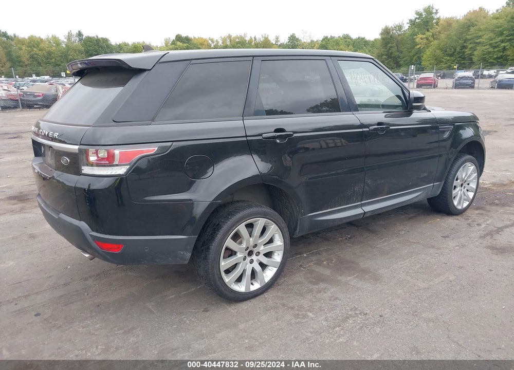 2016 LAND ROVER RANGE ROVER SPORT 3.0L V6 TURBOCHARGED DIESEL HSE TD6 VIN: SALWR2KF9GA636569