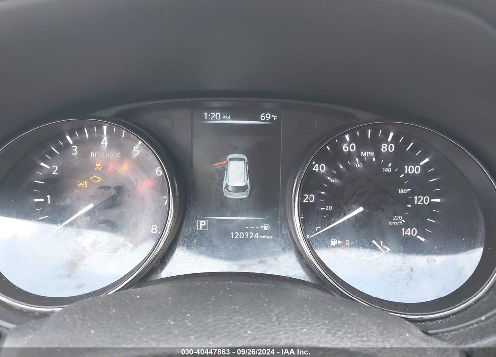 2017 NISSAN ROGUE SV VIN: 5N1AT2MV0HC813065