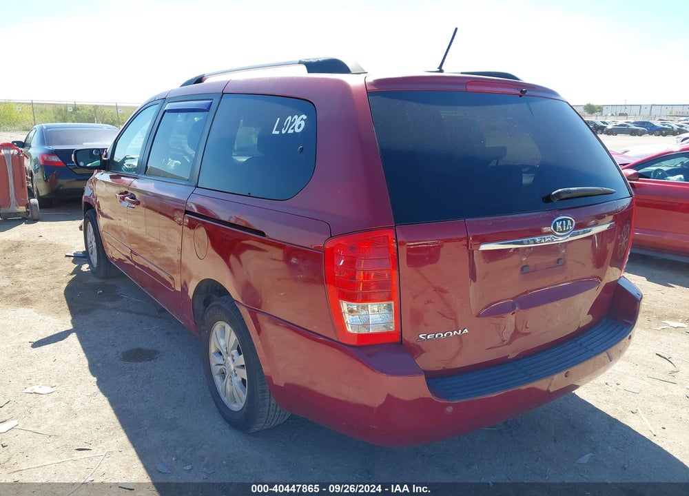 2012 KIA SEDONA LX VIN: KNDMG4C72C6459870