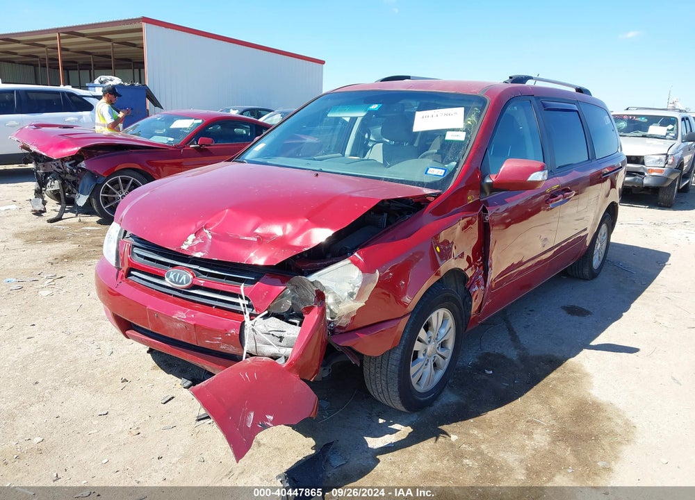 2012 KIA SEDONA LX VIN: KNDMG4C72C6459870