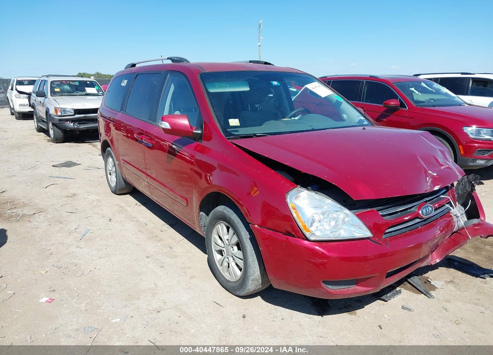 2012 KIA SEDONA LX VIN: KNDMG4C72C6459870