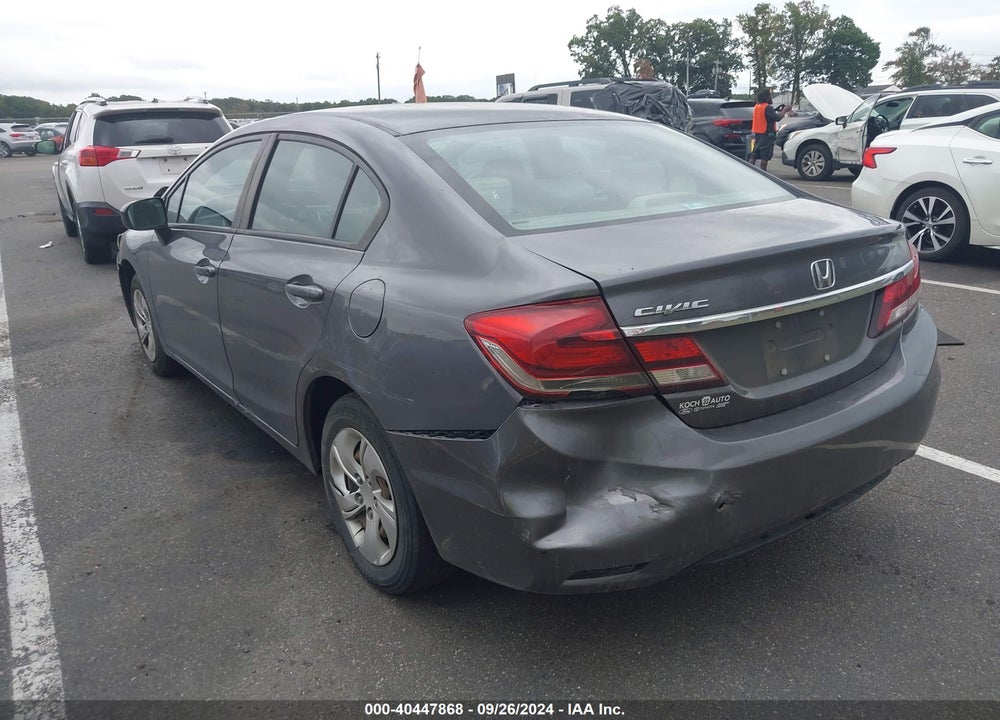 2014 HONDA CIVIC LX VIN: 19XFB2F52EE263317