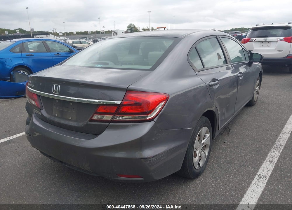 2014 HONDA CIVIC LX VIN: 19XFB2F52EE263317