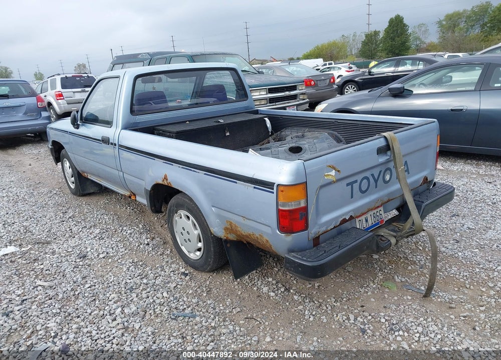1990 TOYOTA PICKUP 1/2 TON SHORT WHEELBASE VIN: JT4RN81R2L5053004