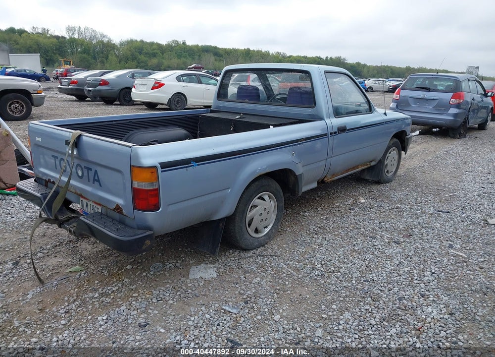 1990 TOYOTA PICKUP 1/2 TON SHORT WHEELBASE VIN: JT4RN81R2L5053004
