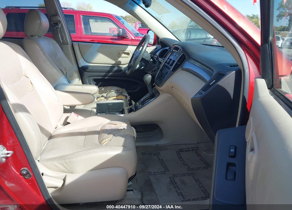2003 TOYOTA HIGHLANDER V6 VIN: JTEGF21A730082342