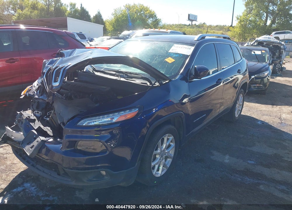 2016 JEEP CHEROKEE LATITUDE VIN: 1C4PJLCB2GW127124