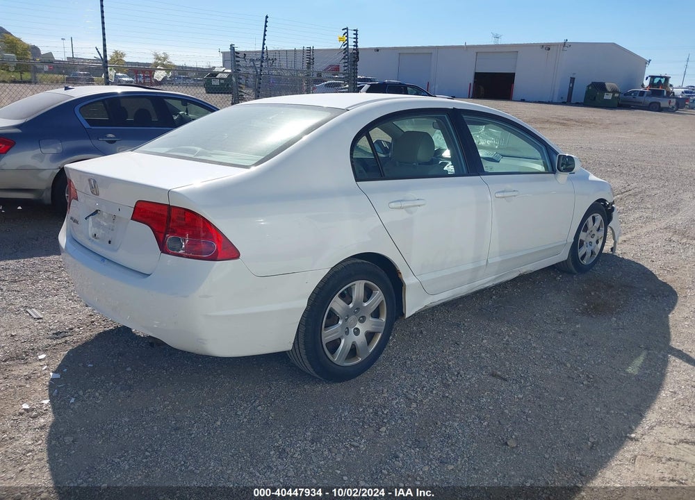 2007 HONDA CIVIC LX VIN: 1HGFA16557L017029