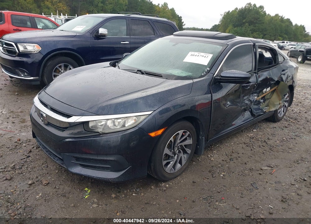 2018 HONDA CIVIC EX VIN: 2HGFC2F70JH504371
