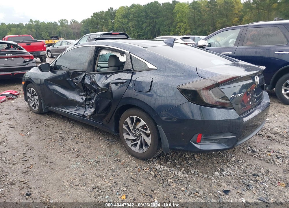 2018 HONDA CIVIC EX VIN: 2HGFC2F70JH504371