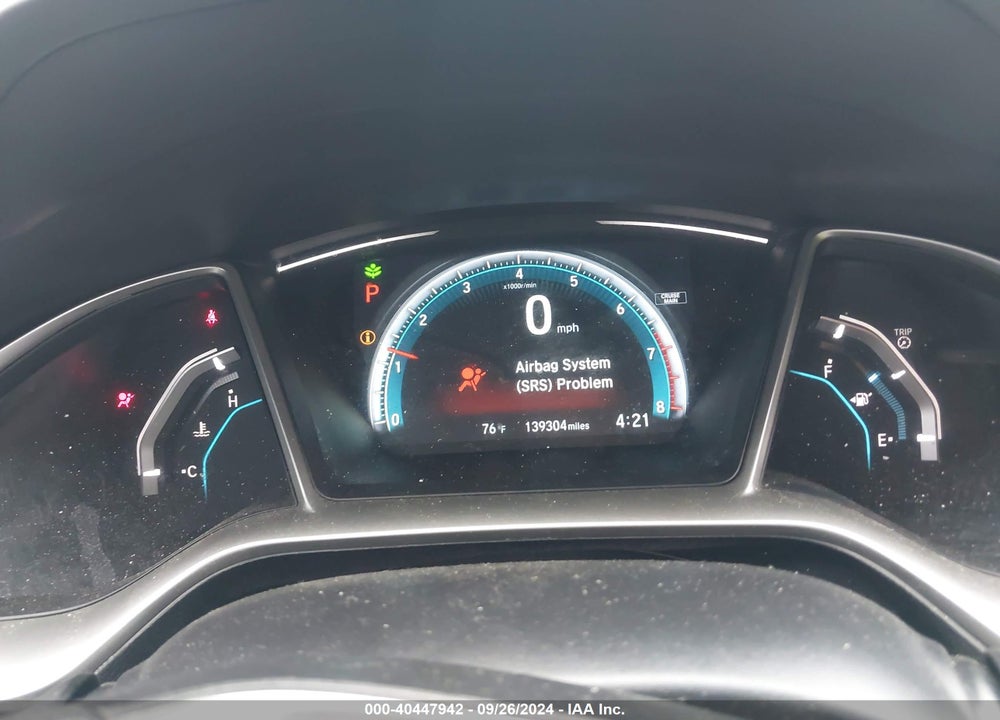 2018 HONDA CIVIC EX VIN: 2HGFC2F70JH504371
