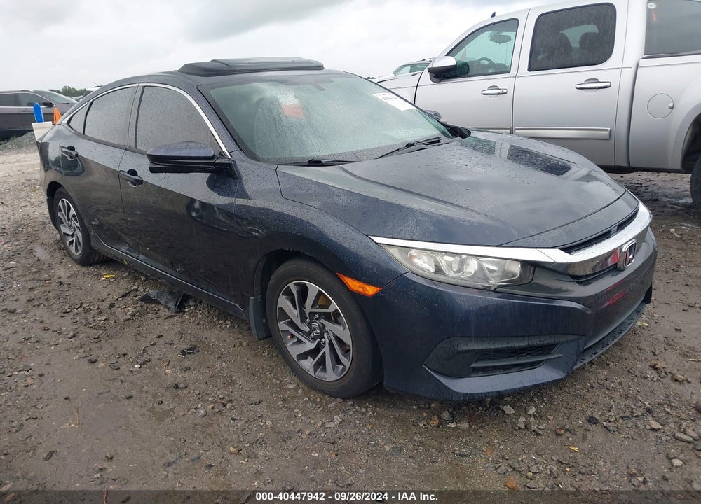 2018 HONDA CIVIC EX VIN: 2HGFC2F70JH504371