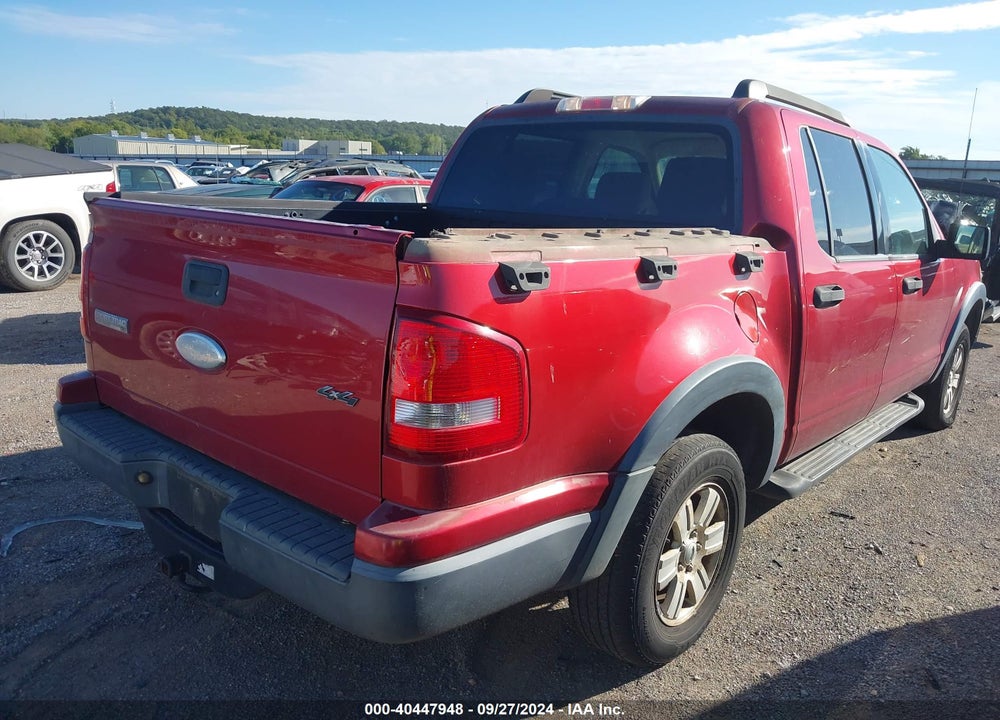 2007 FORD EXPLORER SPORT TRAC XLT VIN: 1FMEU51K47UA16062