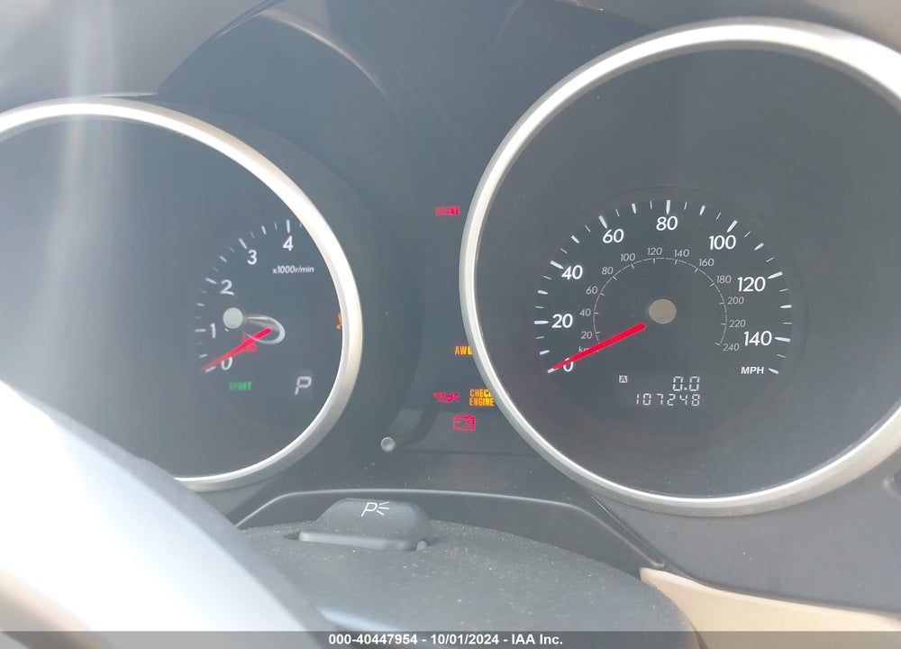 2012 SUBARU TRIBECA 3.6R LIMITED VIN: 4S4WX9GDXC4400501