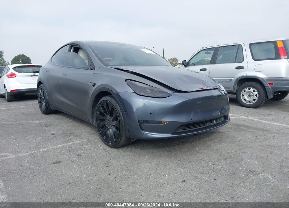 2021 TESLA MODEL Y PERFORMANCE DUAL MOTOR ALL-WHEEL DRIVE VIN: 5YJYGDEF9MF293908