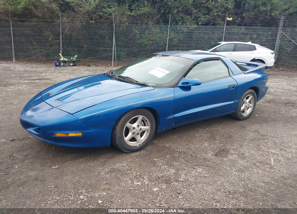 1996 PONTIAC FIREBIRD VIN: 2G2FS22K9T2232151