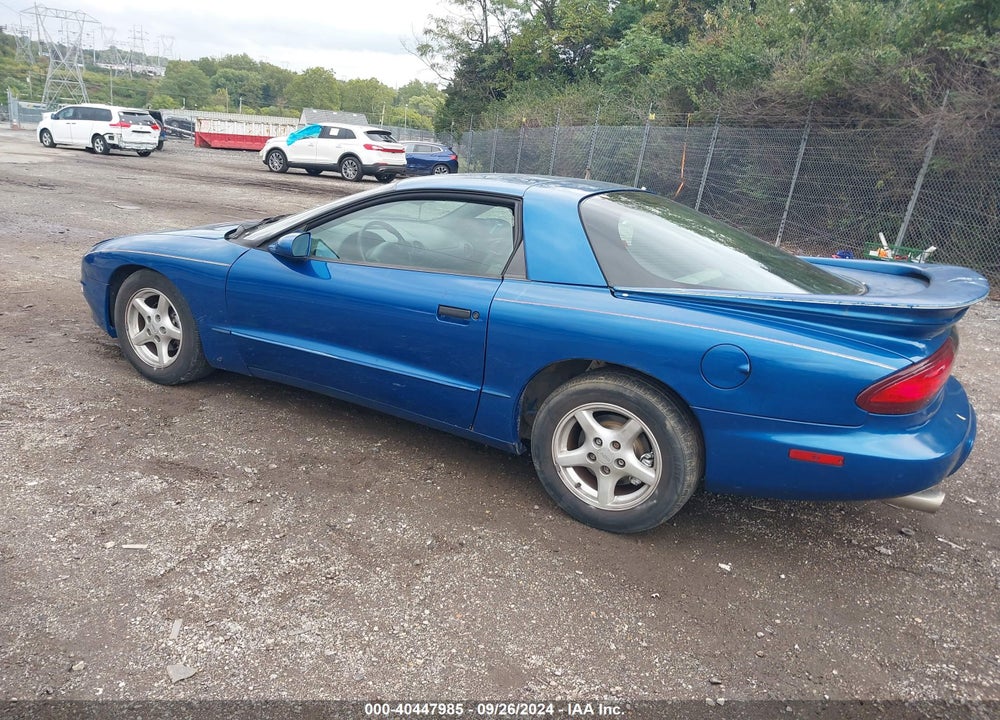 1996 PONTIAC FIREBIRD VIN: 2G2FS22K9T2232151