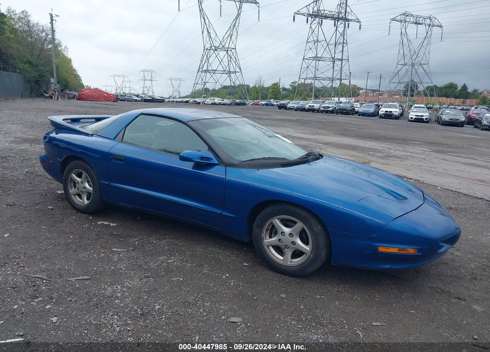 1996 PONTIAC FIREBIRD VIN: 2G2FS22K9T2232151