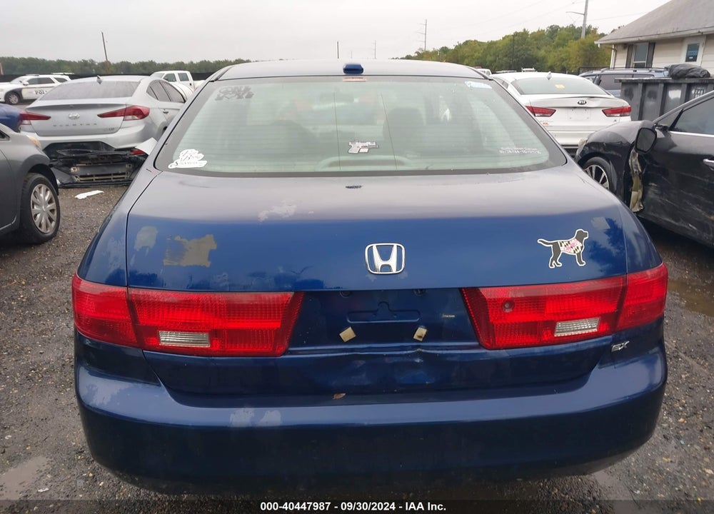 2005 HONDA ACCORD 2.4 EX VIN: 1HGCM55895A029450