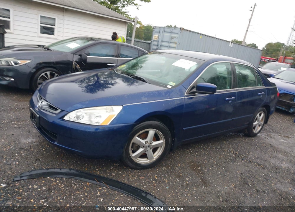 2005 HONDA ACCORD 2.4 EX VIN: 1HGCM55895A029450