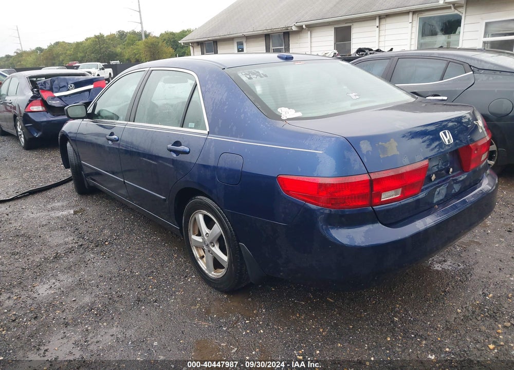 2005 HONDA ACCORD 2.4 EX VIN: 1HGCM55895A029450