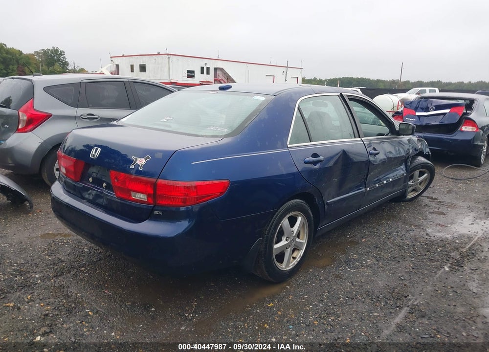 2005 HONDA ACCORD 2.4 EX VIN: 1HGCM55895A029450