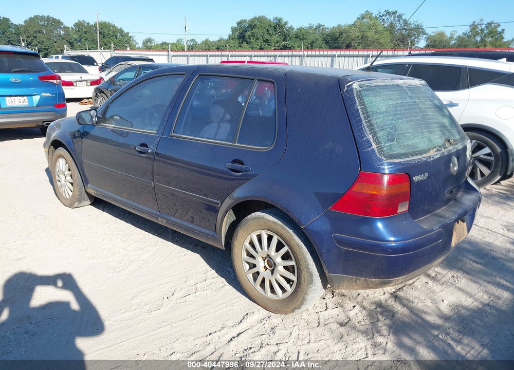 2003 VOLKSWAGEN GOLF GLS TDI VIN: 9BWGP61J934049964