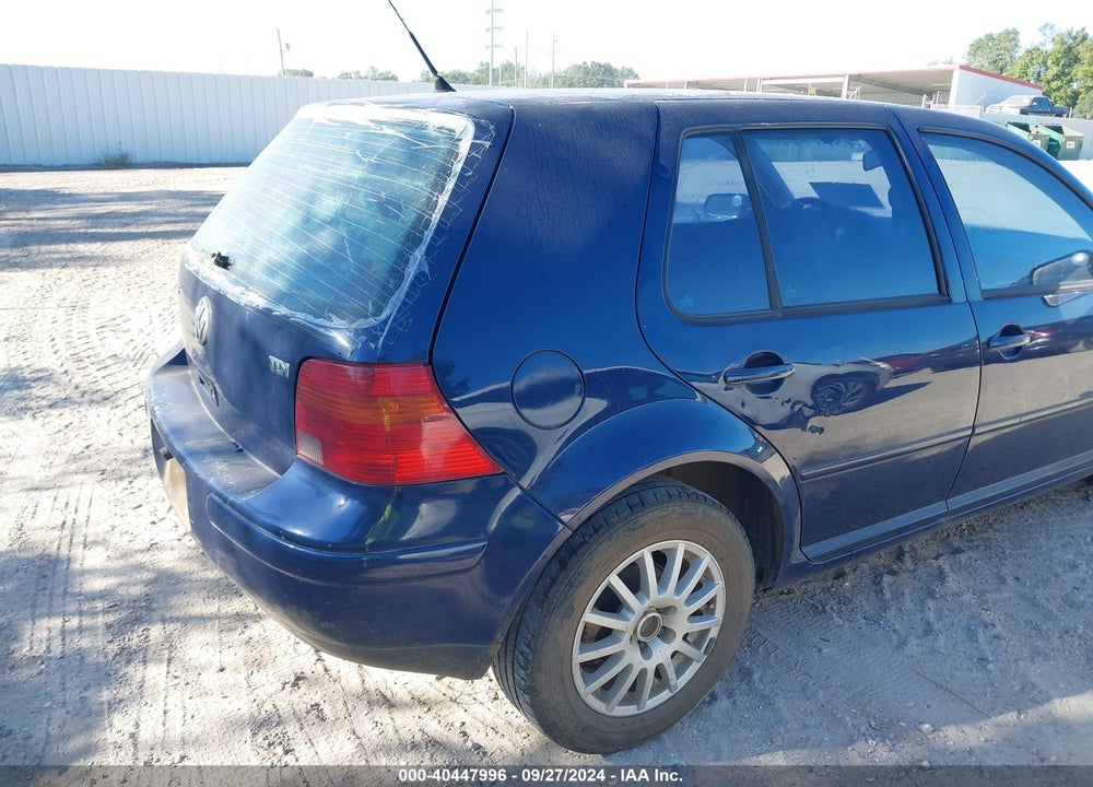 2003 VOLKSWAGEN GOLF GLS TDI VIN: 9BWGP61J934049964