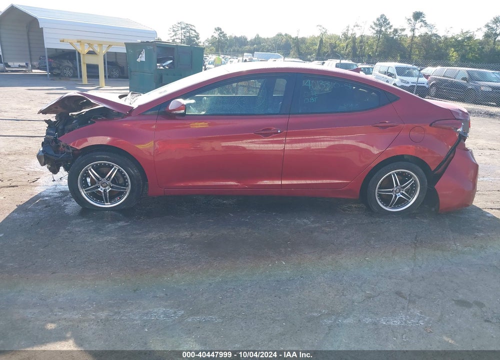2012 HYUNDAI ELANTRA LIMITED (ULSAN PLANT) VIN: KMHDH4AE0CU498334