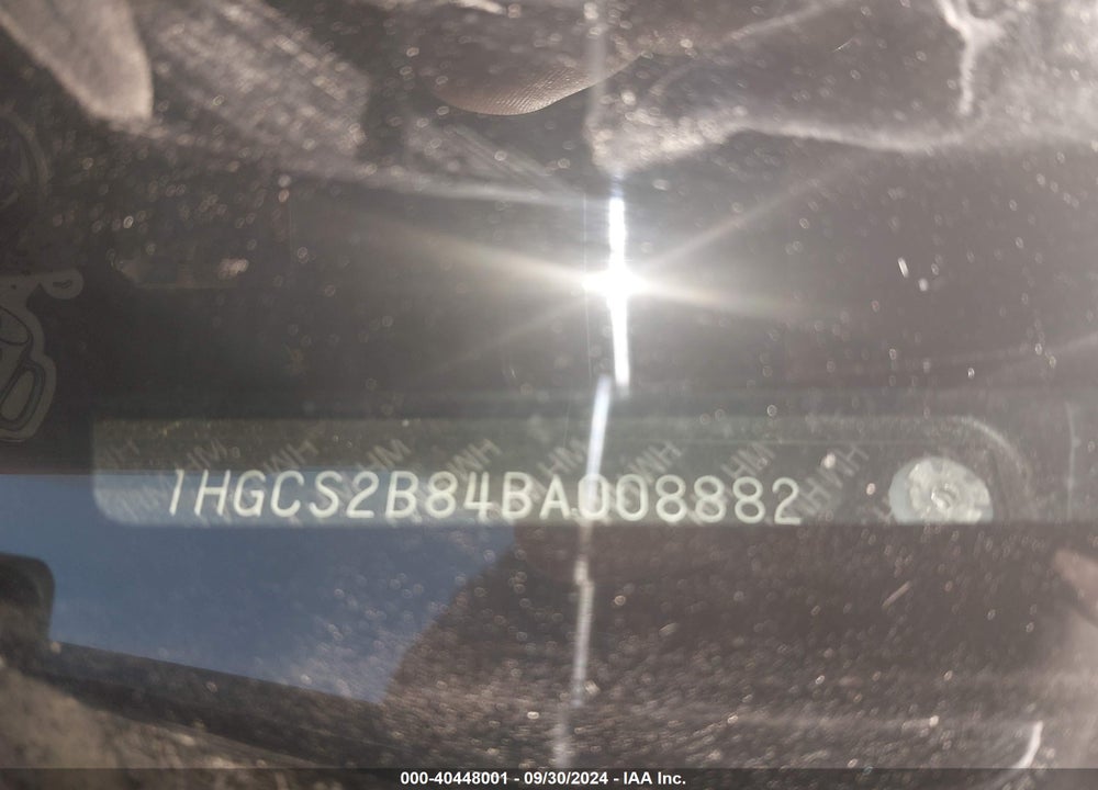 2011 HONDA ACCORD 3.5 EX-L VIN: 1HGCS2B84BA008882