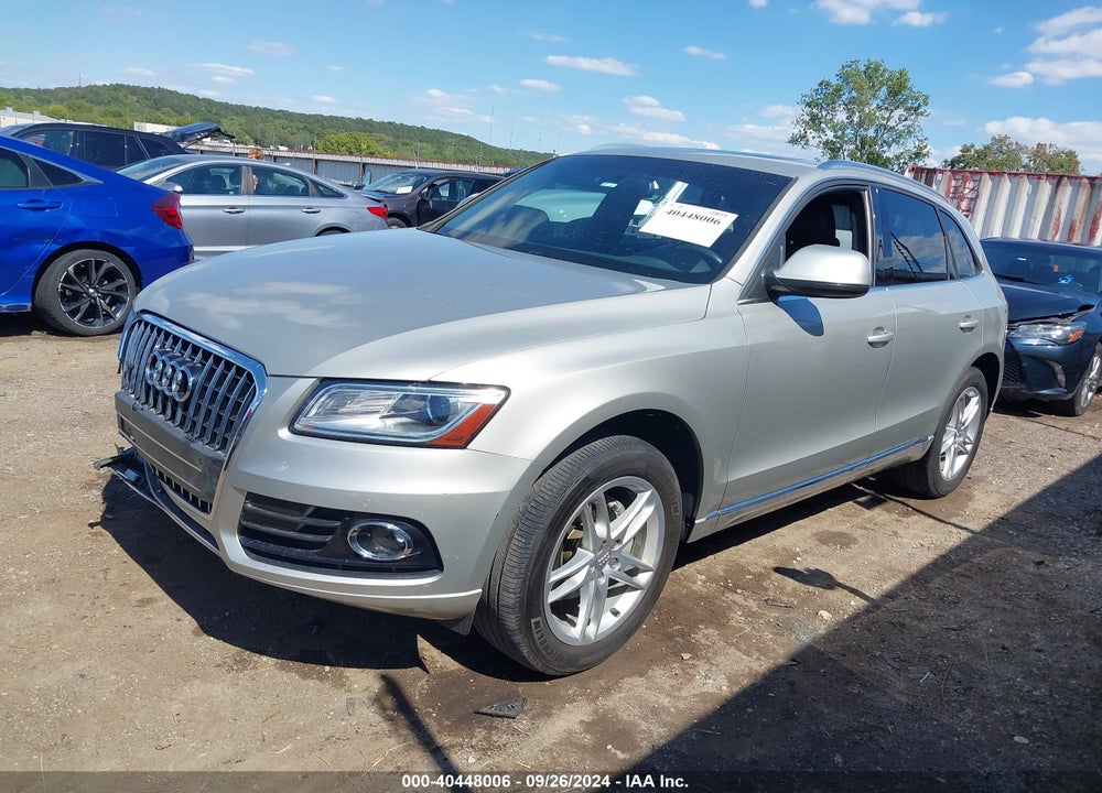 2014 AUDI Q5 2.0T PREMIUM VIN: WA1LFBFP9EA086397