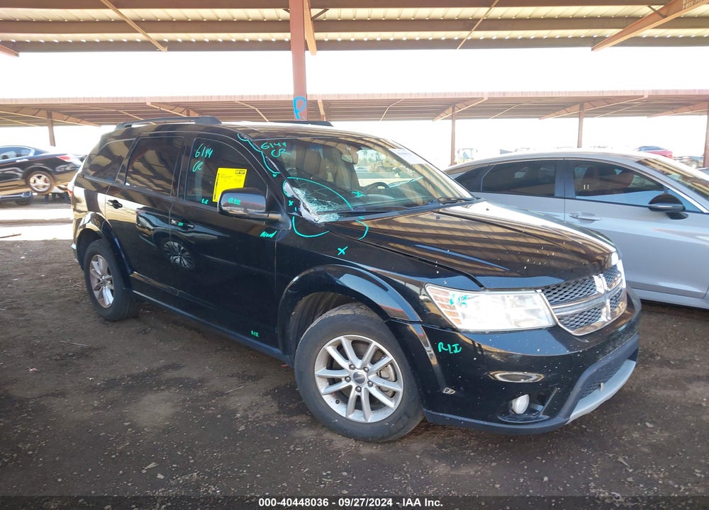 2016 DODGE JOURNEY SXT VIN: 3C4PDCBG7GT223986