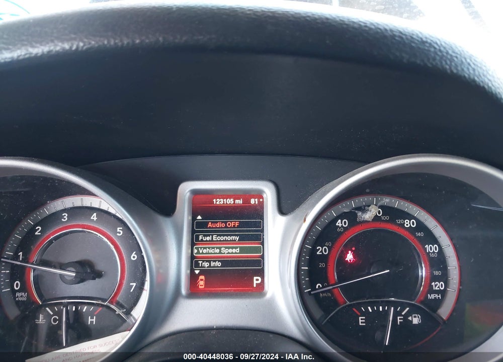 2016 DODGE JOURNEY SXT VIN: 3C4PDCBG7GT223986