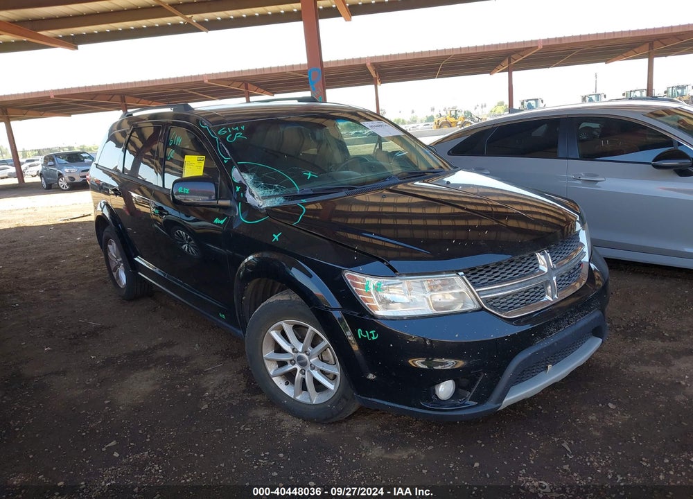2016 DODGE JOURNEY SXT VIN: 3C4PDCBG7GT223986