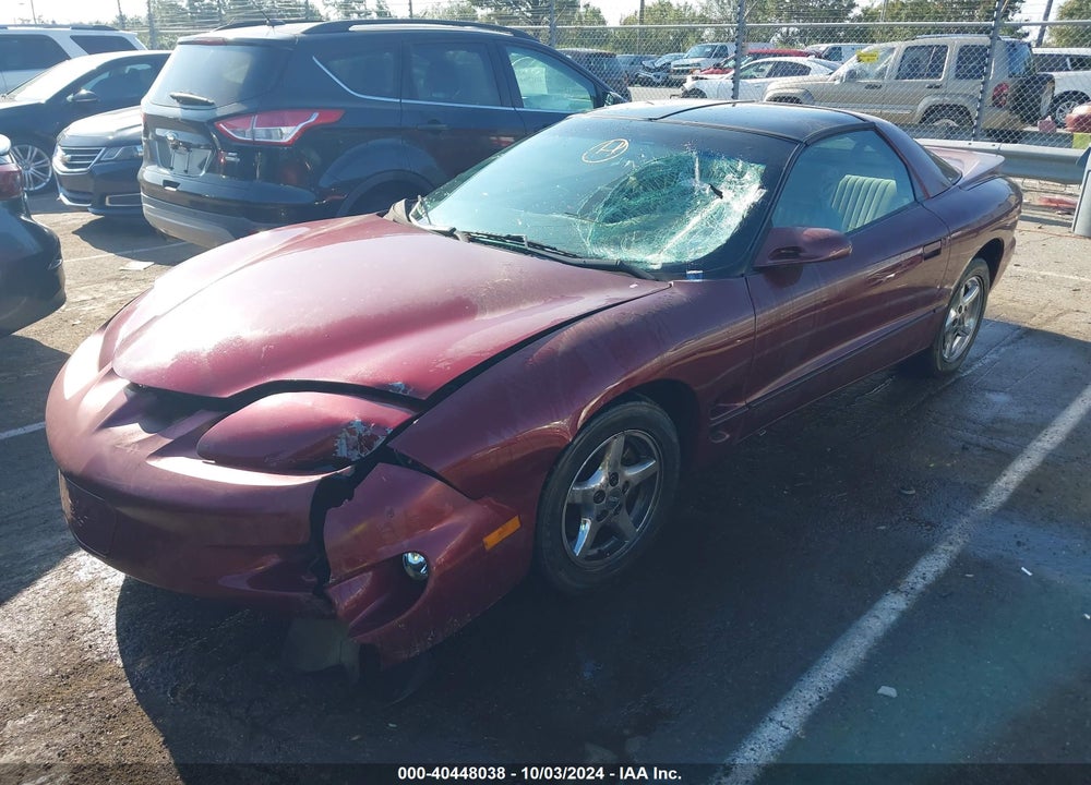 2000 PONTIAC FIREBIRD VIN: 2G2FS22KXY2150470