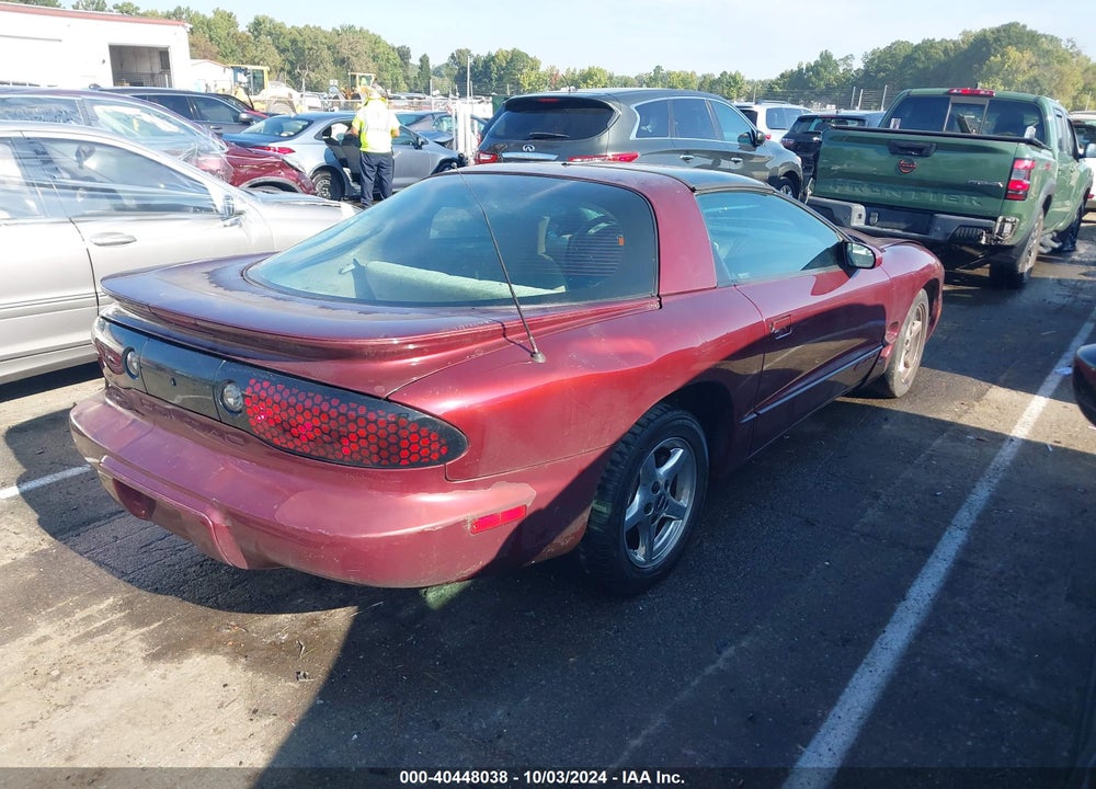 2000 PONTIAC FIREBIRD VIN: 2G2FS22KXY2150470